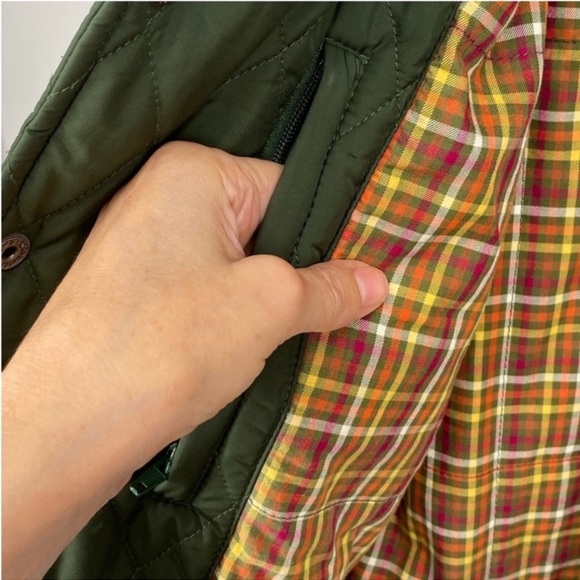 Hickey Freeman Quilted Lined Snap Button Multi Pocket Utility Barn  Jack… - Picture 3 of 11